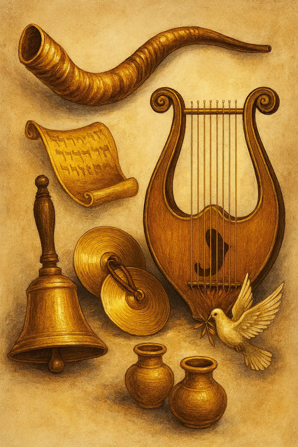 Lion Roaring Future Worship Instrument